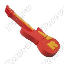 可愛(ài)吉他硅膠U盤(pán)