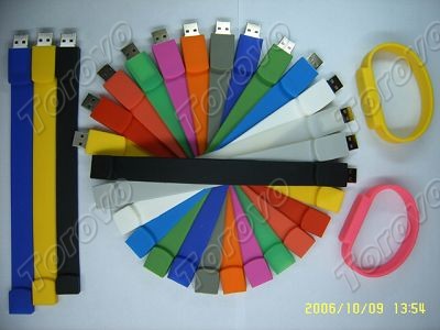 手腕硅膠U盤(pán)