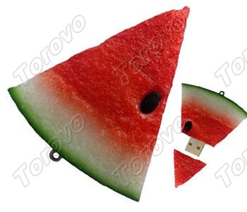 禮品U盤(pán)廠家專業(yè)生產(chǎn)西瓜U盤(pán)
