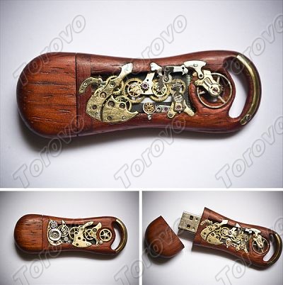 精美的蒸汽朋克風格U盤