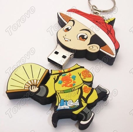 開模卡通皇帝U盤