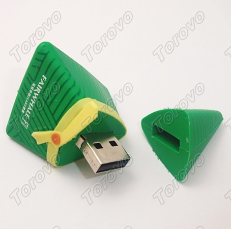 新意十足端午禮品清香甜蜜粽子U盤(pán)
