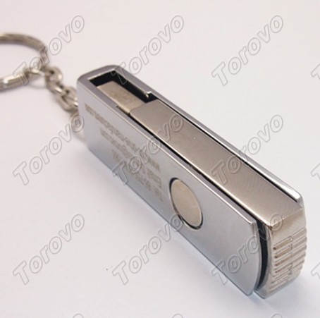 360度旋轉防摔抗震金屬不銹鋼U盤