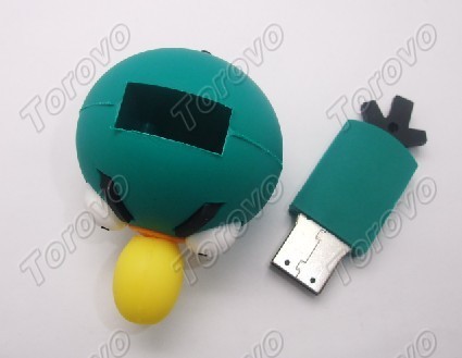 大嘴鳥硅膠U盤/質感優越禮品U盤