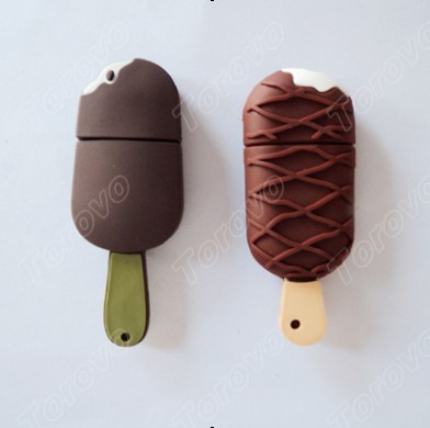 清爽涼意的夏季雪糕U盤(pán)廠家定制