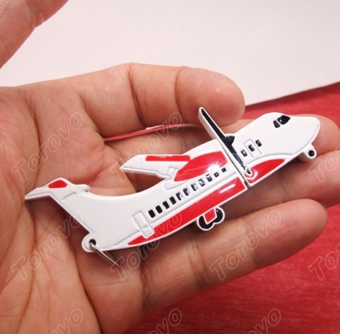 經(jīng)典商務(wù)禮品金屬材質(zhì)造的飛機U盤