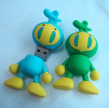 創(chuàng)意新款螞蟻U盤(pán)硅膠材質(zhì)加工定制