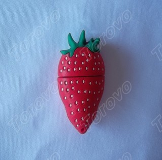新款仿真食物U盤(pán)之草莓U盤(pán)