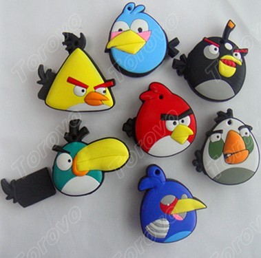 立體小鳥(niǎo)盤(pán) 憤怒小鳥(niǎo)U盤(pán)批量定制