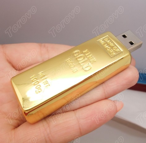 黃金般的金條U盤生產(chǎn)商大批量批發(fā)