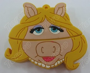 新奇造型可愛(ài)卡通小豬U盤(pán)熱門(mén)推薦