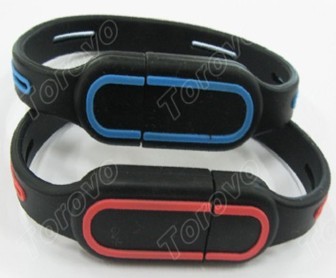 可戴在手上的手腕U盤(pán)/手環(huán)硅膠U盤(pán)