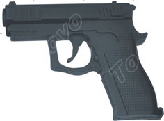 硅膠手槍式U盤 創(chuàng)意禮品U盤供應