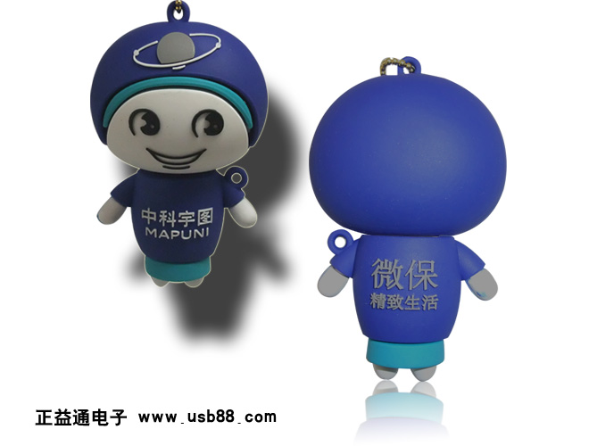卡通硅膠U盤，帶您回味童年的樂趣